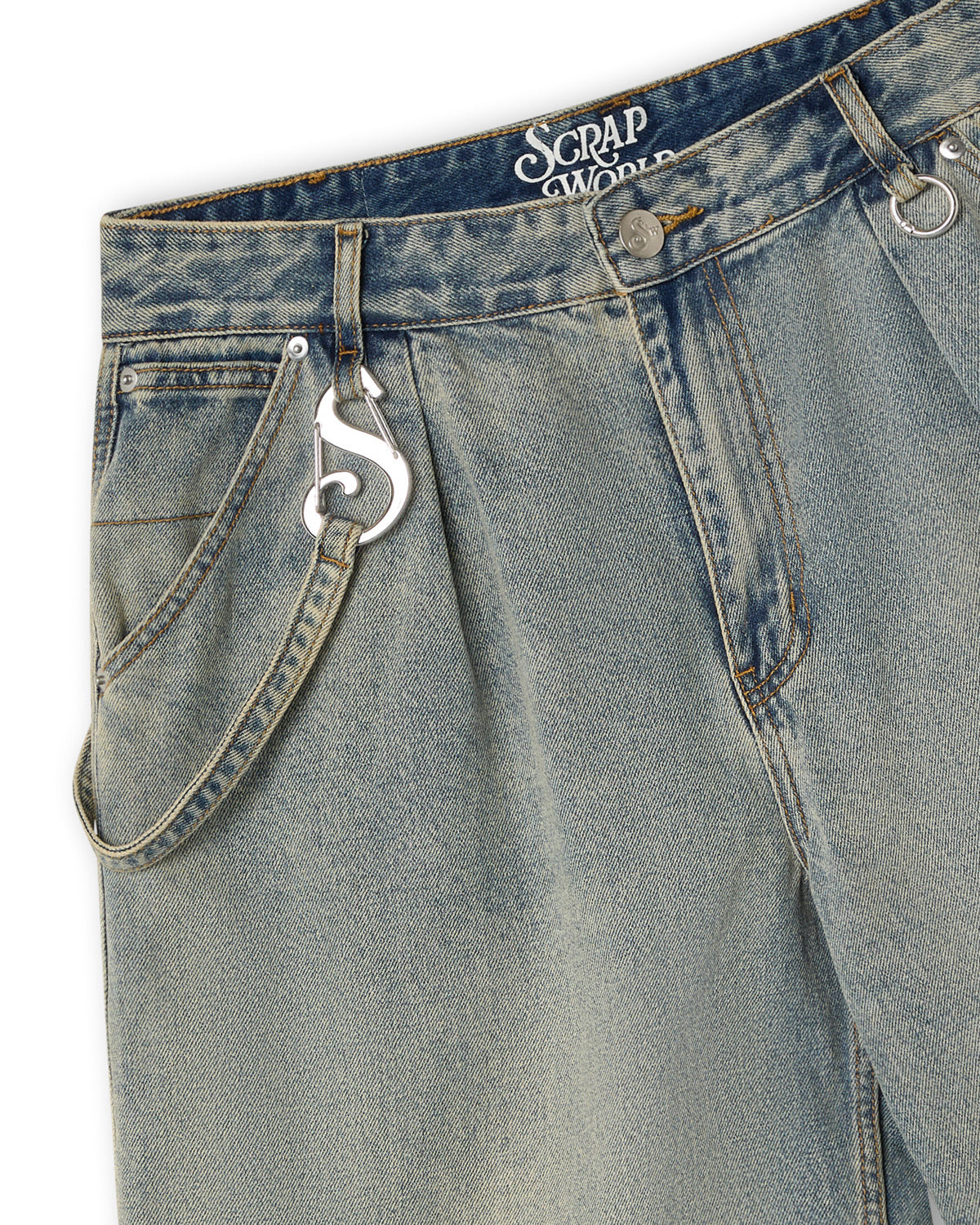 WIDE LEG SHORTS WASHED